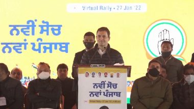 Punjab Assembly Elections 2022: About 5 Congress MPs Absent From Rahul Gandhi’s Poll Campaign Launch